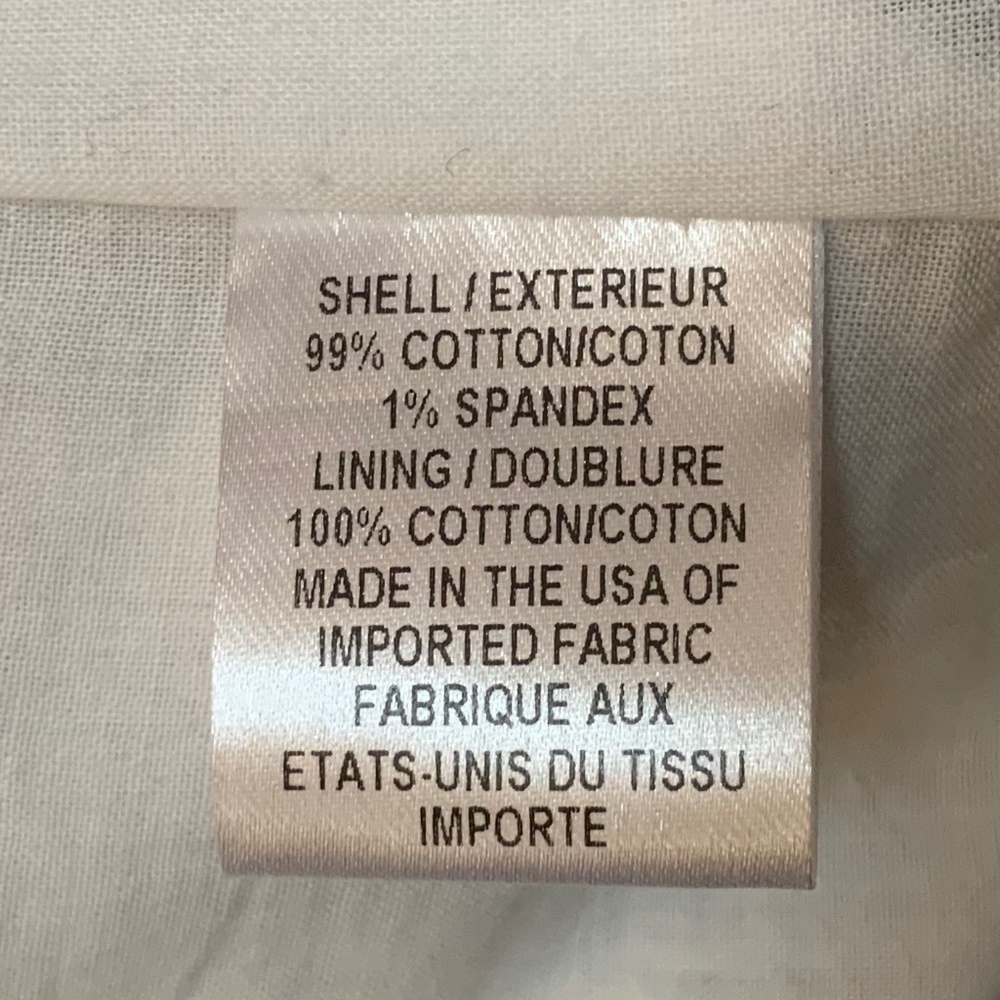 Milly Blue/White Mini Skirt NWOT (6) - Picture 6 of 6